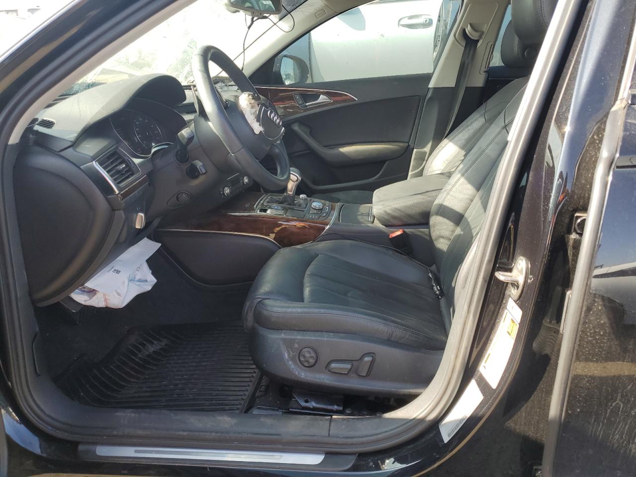 2014 Audi A6 VIN WAUHGAFC2EN075716 Copart auction photo, all over damage thumbnail 7