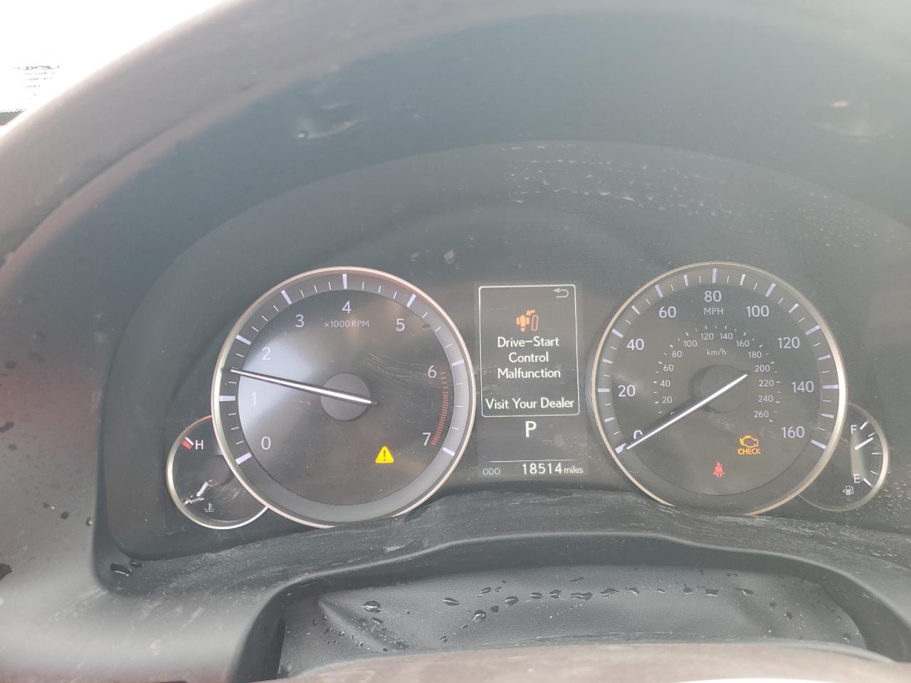 2018 Lexus ES VIN 58ABK1GG4JU114285 Copart auction photo, water/flood / front end damage thumbnail 9