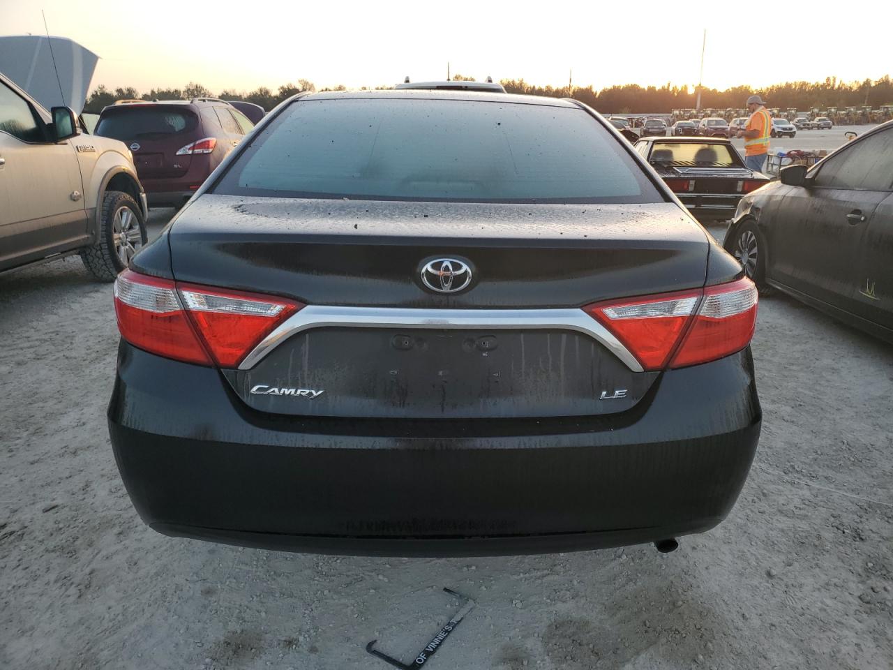 2017 Toyota Camry VIN 4T1BF1FK6HU814451 Copart auction photo, front end damage thumbnail 6