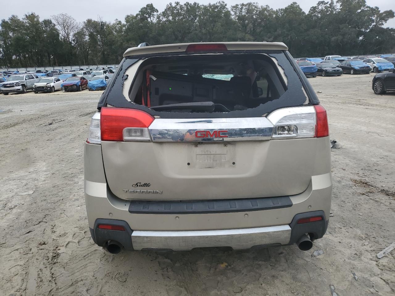 2012 GMC Terrain VIN 2GKFLWE58C6339968 Copart auction photo, rollover damage thumbnail 6