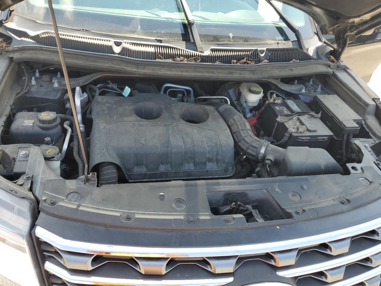 2017 Ford Explorer VIN 1FM5K7BH5HGC02780 Copart auction photo, side / rear end damage thumbnail 13