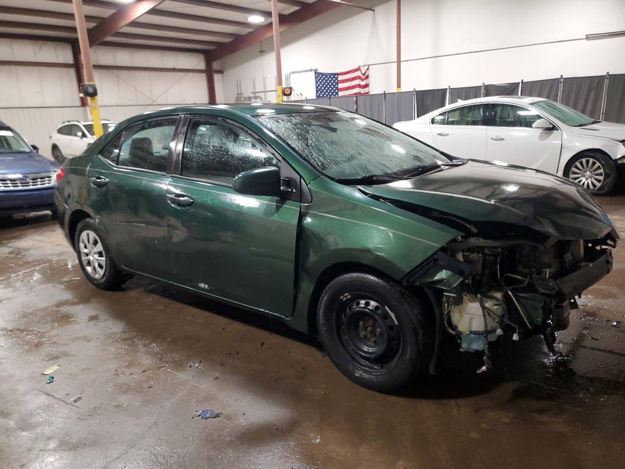 2015 Toyota Corolla VIN 2T1BPRHE6FC469861 Copart auction photo, front end damage thumbnail 4