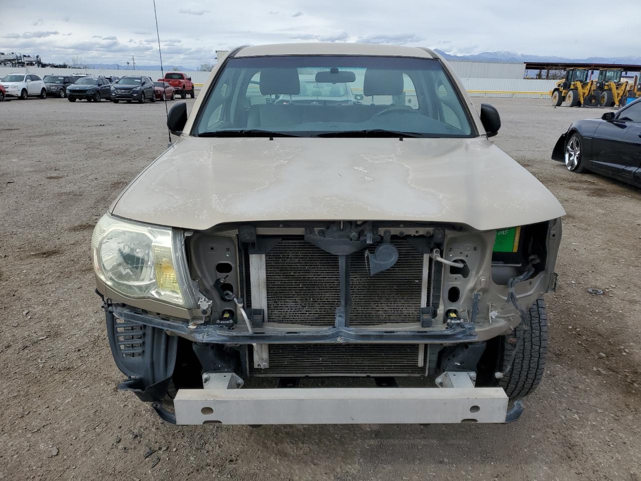 2006 Toyota Tacoma VIN 5TENX22N76Z253881 Copart auction photo, front end / side damage thumbnail 5