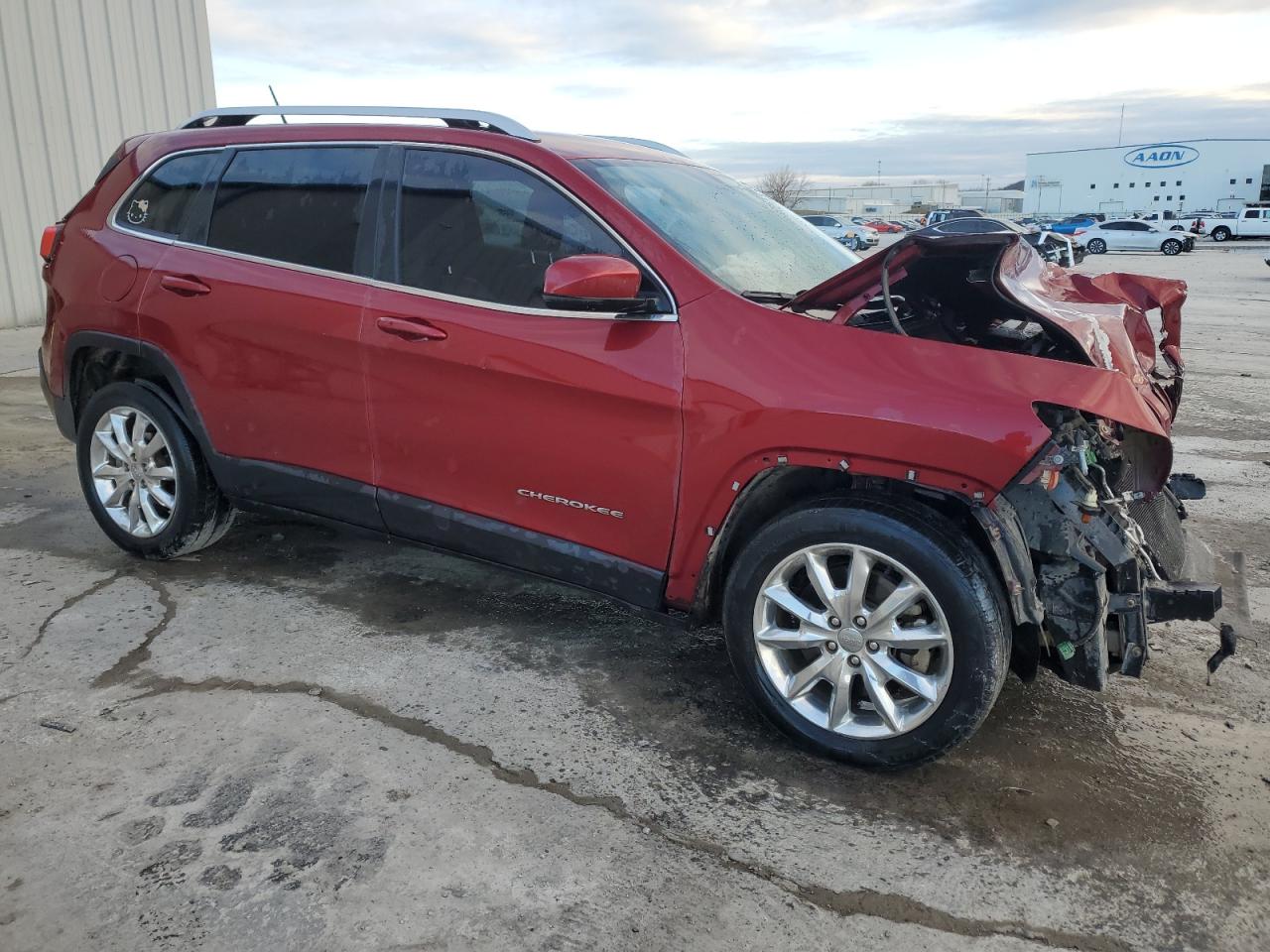 2014 Jeep Grand Cherokee VIN 1C4PJLDB7EW292422 Copart auction photo, front end / rear end damage thumbnail 4