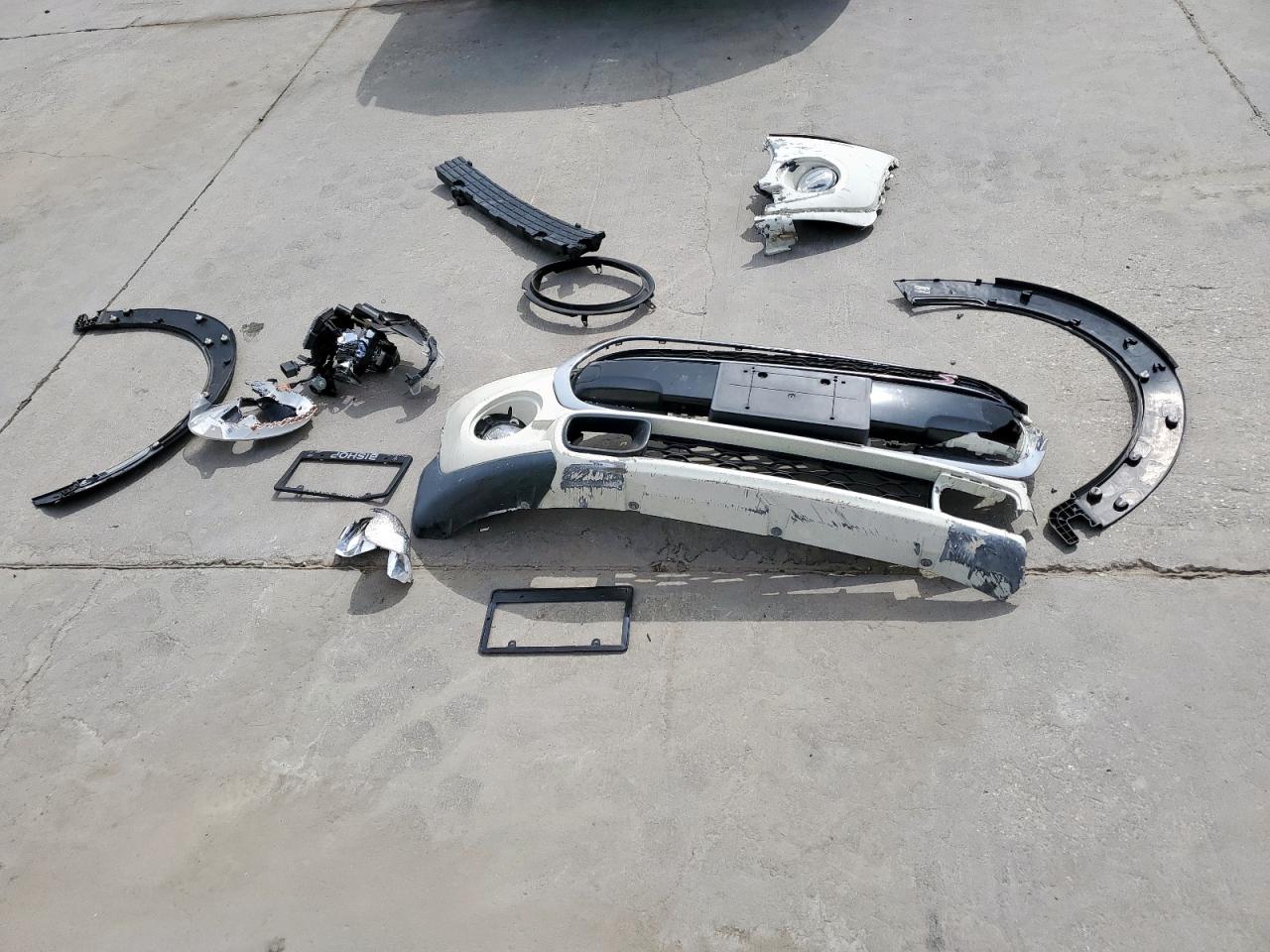 2017 MINI Cooper VIN WMWXP7C54H2A44609 Copart auction photo, front end damage thumbnail 12