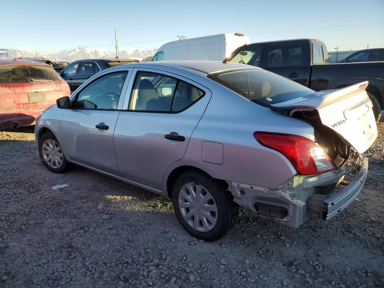 2016 Nissan Versa VIN 3N1CN7AP4GL838406 Copart auction photo, rear end damage thumbnail 2