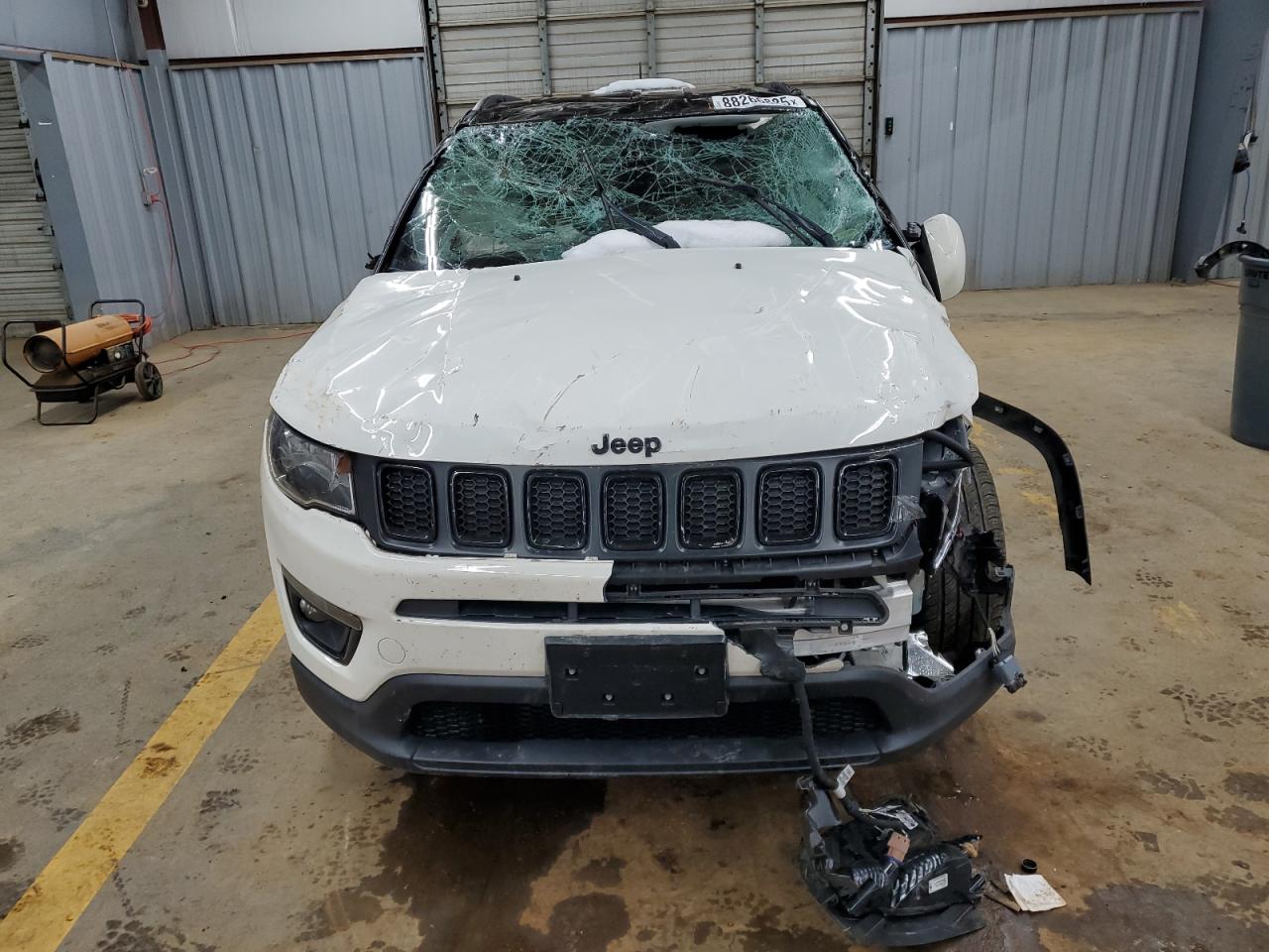 2021 Jeep Compass VIN 3C4NJDBB3MT509789 Copart auction photo, all over damage thumbnail 5