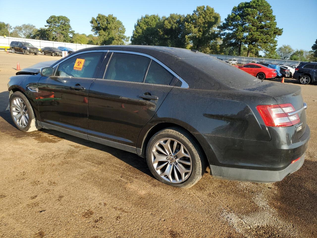 2014 Ford Taurus VIN 1FAHP2F83EG101240 Copart auction photo, front end / minor dent/scratches damage thumbnail 2