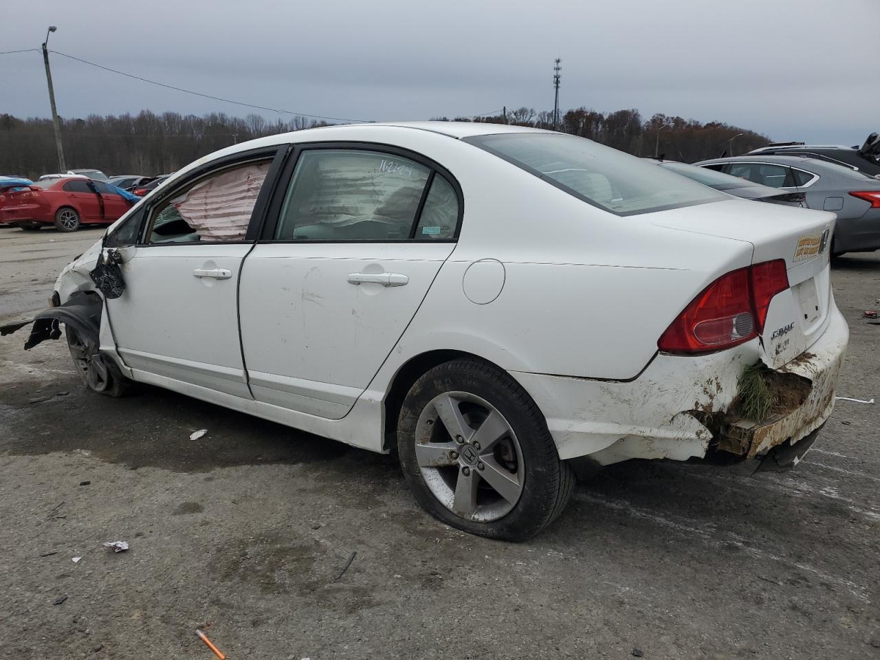 2007 Honda Civic VIN 1HGFA16897L021501 Copart auction photo, all over damage thumbnail 2