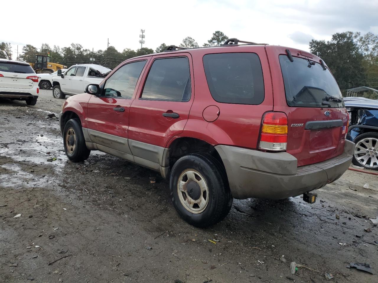 2001 Ford Escape VIN 1FMYU021X1KC37934 Copart auction photo, side / mechanical damage thumbnail 2