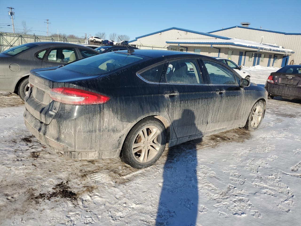 2018 Ford Fusion VIN 3FA6P0HD0JR210389 Copart auction photo, all over damage thumbnail 3