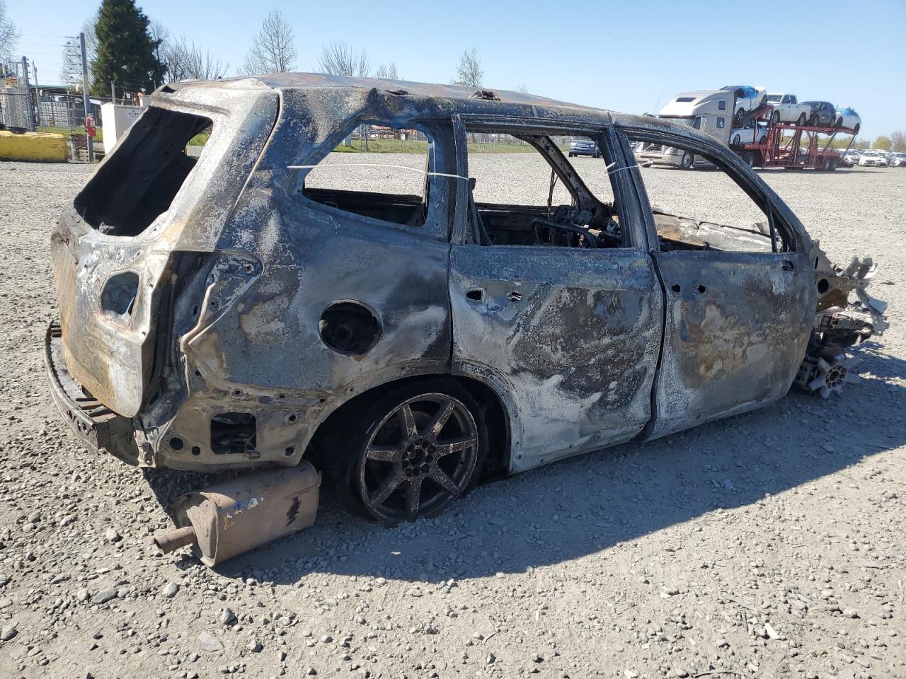 2019 Subaru Forester VIN JF2SKACC1KH478190 Copart auction photo, burn damage thumbnail 3