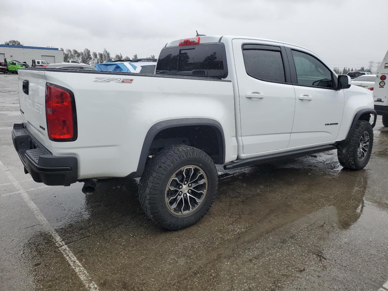 2022 Chevrolet Colorado VIN 1GCGTEENXN1192522 Copart auction photo, front end damage thumbnail 3