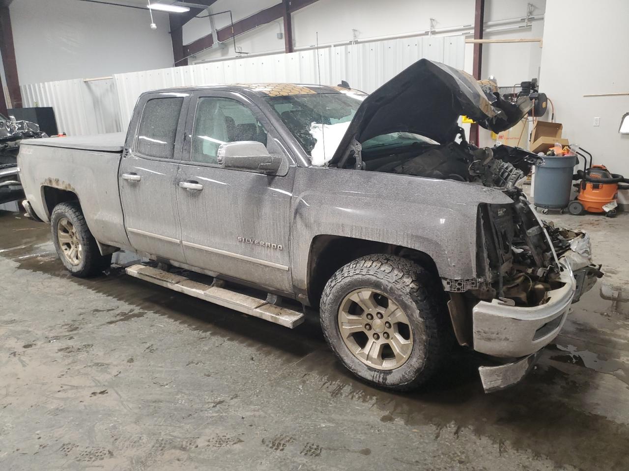 2014 Chevrolet Silverado VIN 1GCVKREC7EZ214803 Copart auction photo, front end damage thumbnail 4