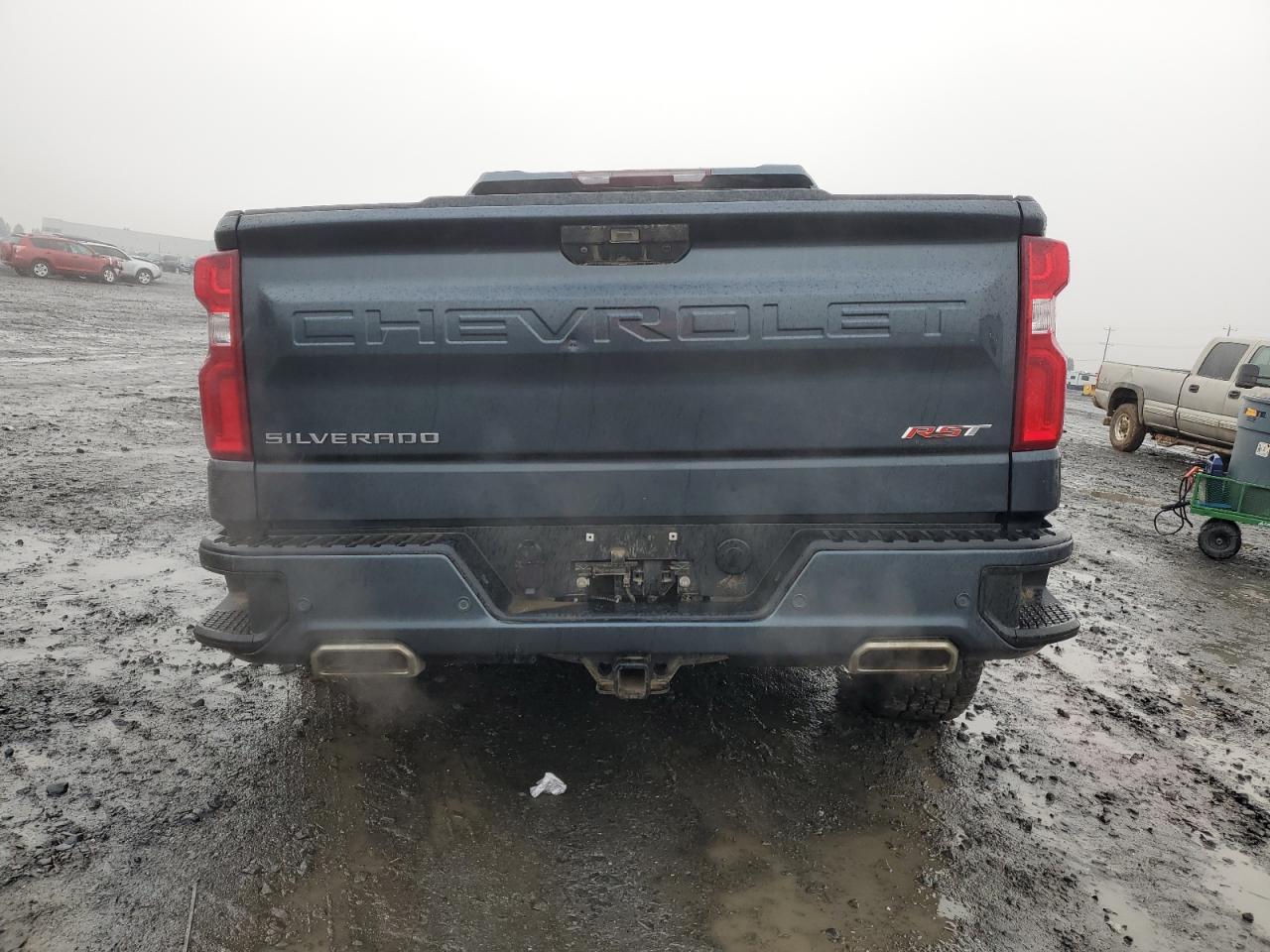 2019 Chevrolet Silverado VIN 1GCRYEED9KZ280802 Copart auction photo, side damage thumbnail 6