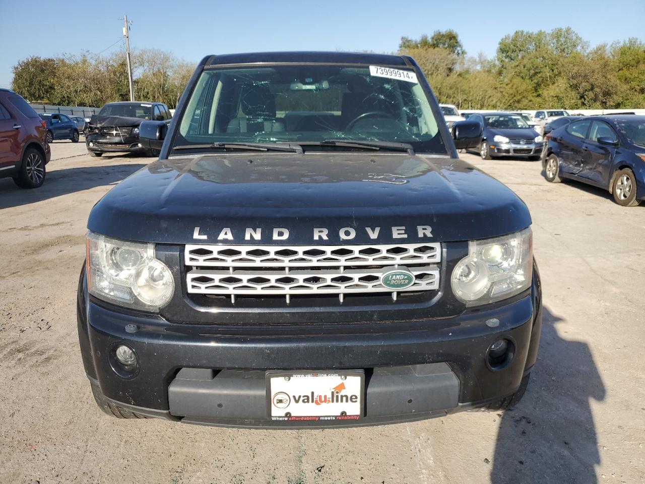 2012 Land Rover LR4 VIN SALAG2D40CA603997 Copart auction photo, hail / minor dent/scratches damage thumbnail 5
