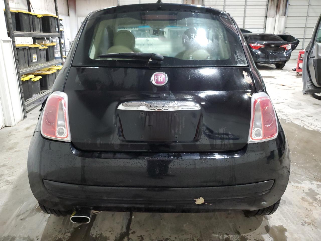 2013 Fiat 500 VIN 3C3CFFAR7DT751959 Copart auction photo, mechanical / side damage thumbnail 6