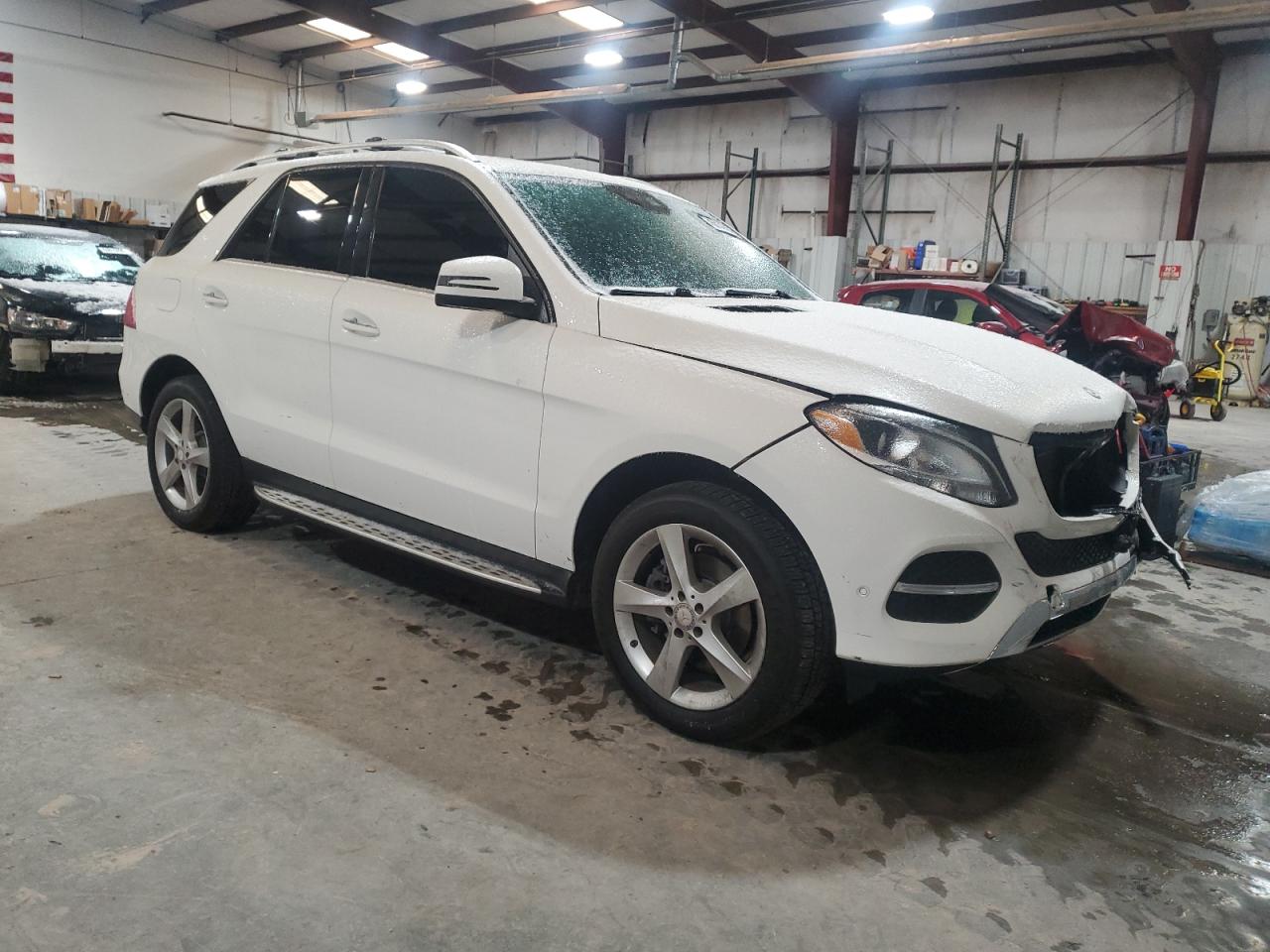 2017 Mercedes-Benz GLE VIN 4JGDA5HB6HA879264 Copart auction photo, front end / minor dent/scratches damage thumbnail 4