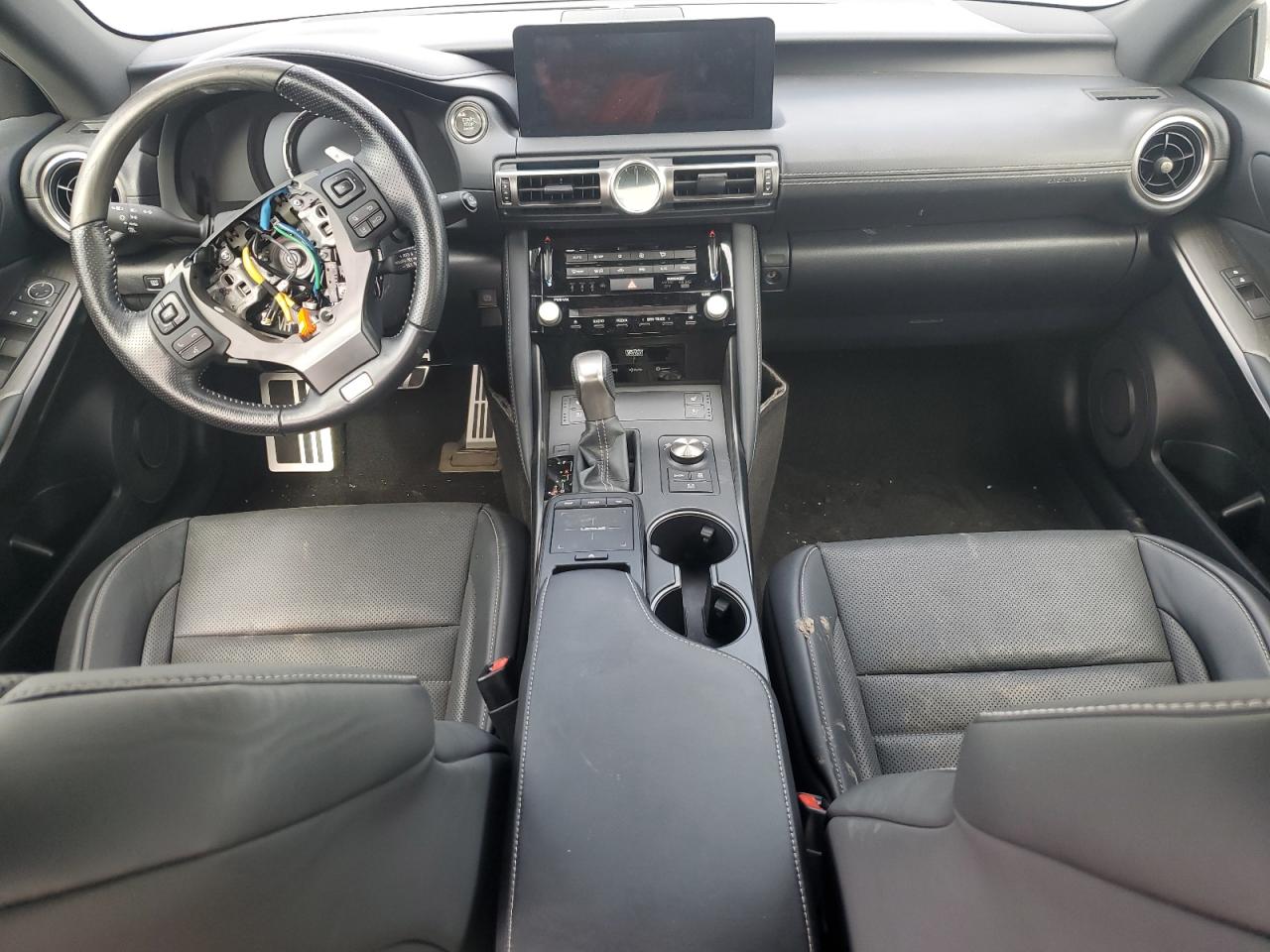 2022 Lexus IS VIN JTHSZ1B28N5050382 Copart auction photo, stripped damage thumbnail 8