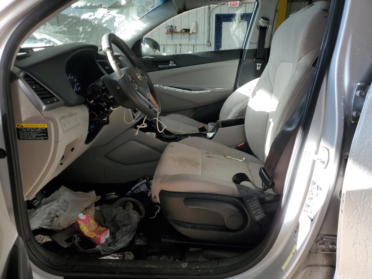 2018 Hyundai Tucson VIN KM8J23A42JU664727 Copart auction photo, vandalism damage thumbnail 7