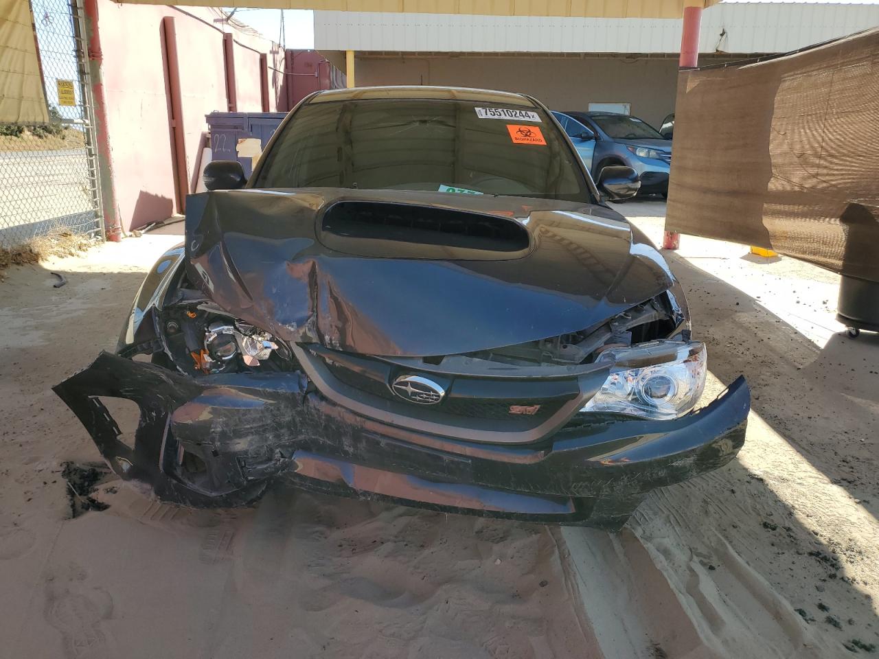 2012 Subaru WRX VIN JF1GV8J67CL026993 Copart auction photo, front end damage thumbnail 5