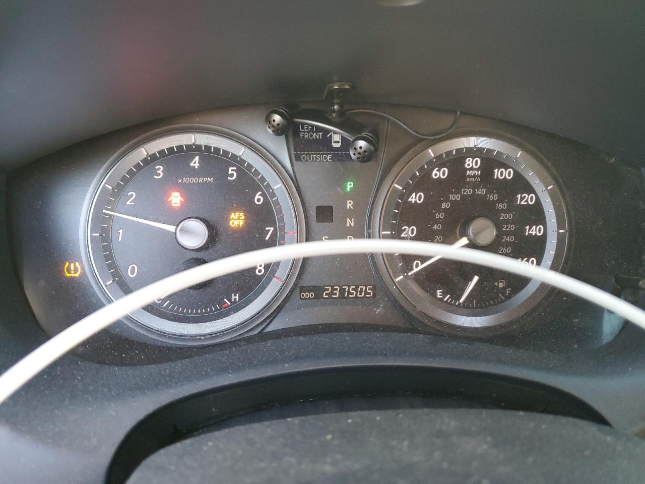 2007 Lexus ES VIN JTHBJ46G272017087 Copart auction photo, side / rear end damage thumbnail 9