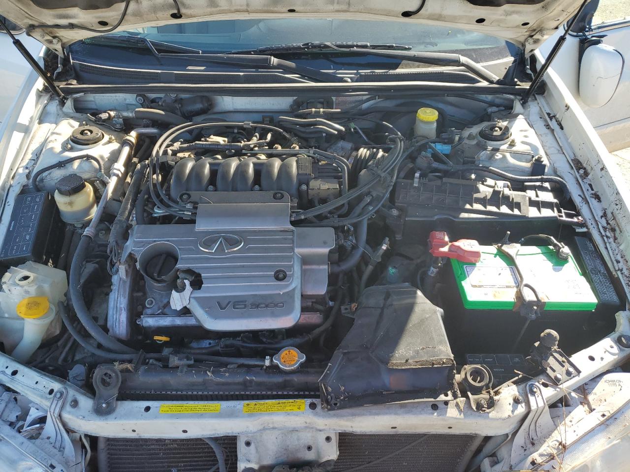 2001 Infiniti I VIN JNKCA31A41T008412 Copart auction photo, rollover / undercarriage damage thumbnail 12