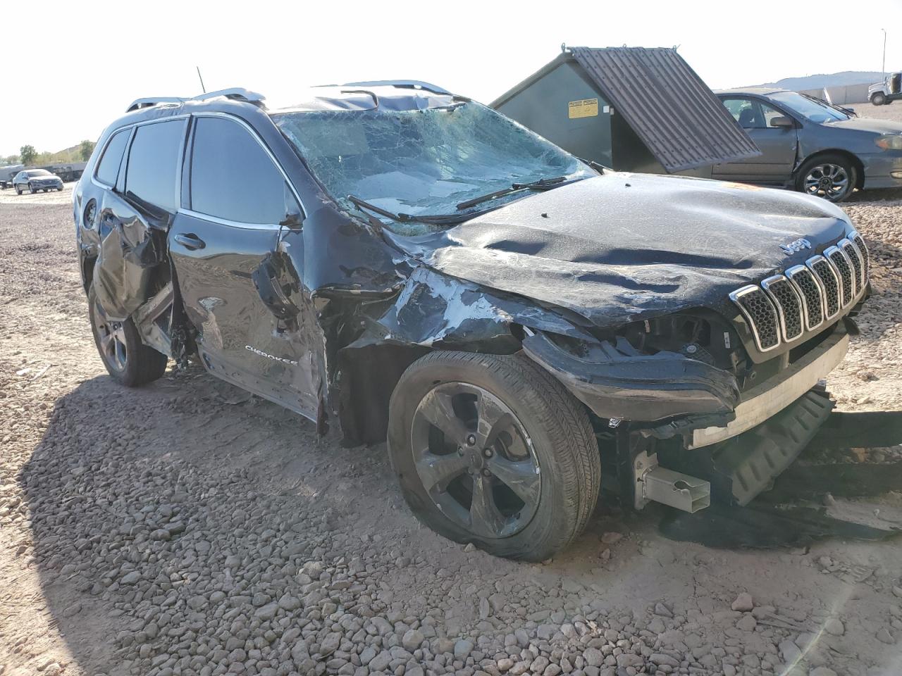2019 Jeep Grand Cherokee VIN 1C4PJLDB1KD356977 Copart auction photo, all over damage thumbnail 4