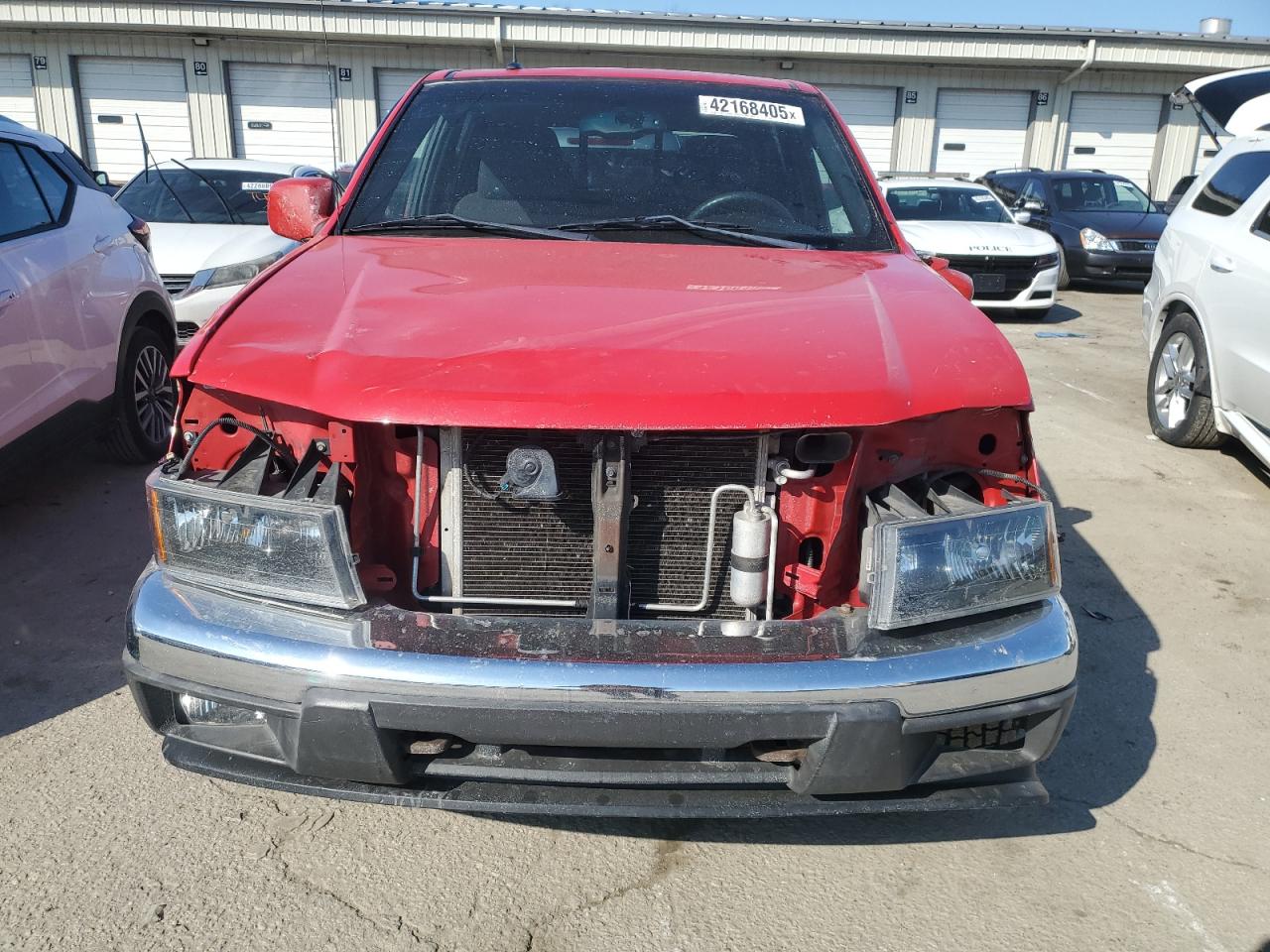 2012 GMC Canyon VIN 1GTH6PFE3C8119177 Copart auction photo, front end / side damage thumbnail 5