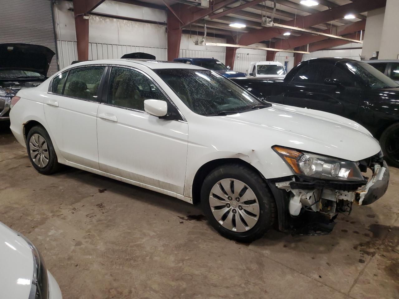 2011 Honda Accord VIN 1HGCP2F7XBA033210 Copart auction photo, front end / side damage thumbnail 4