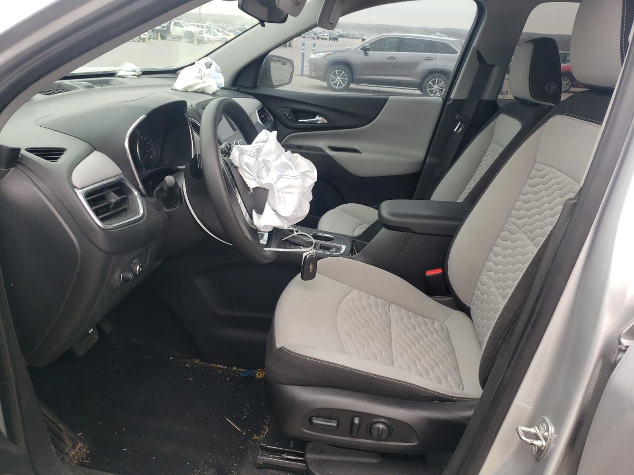 2021 Chevrolet Equinox VIN 3GNAXTEV8MS159263 Copart auction photo, rear end / front end damage thumbnail 7