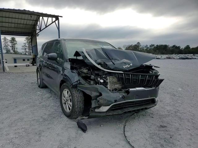 2022 KIA Carnival VIN KNDNB4H33N6108414 Copart auction photo, front end / side damage thumbnail 12