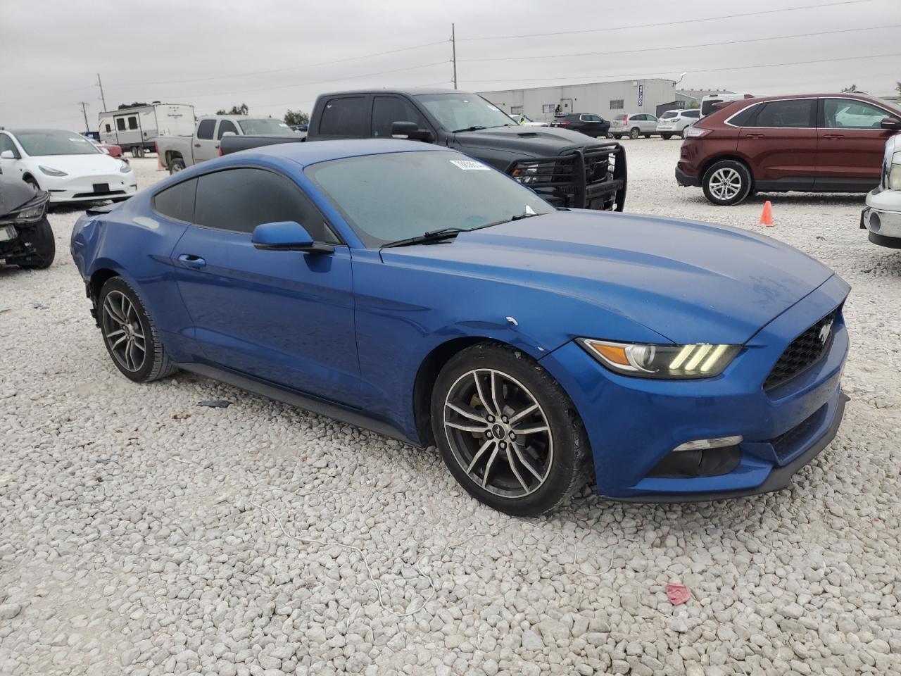 2017 Ford Mustang VIN 1FA6P8TH5H5249954 Copart auction photo, rear end damage thumbnail 4