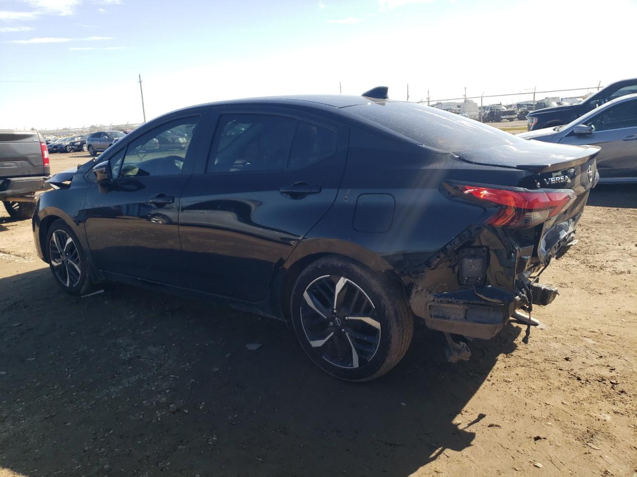 2024 Nissan Versa VIN 3N1CN8FV3RL879464 Copart auction photo, front end / rear end damage thumbnail 2