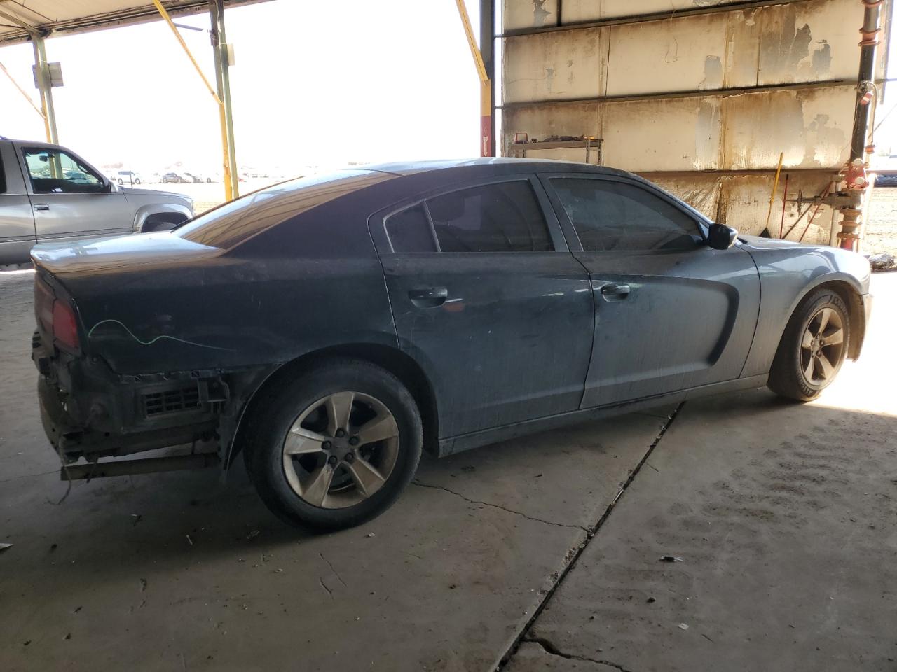 2014 Dodge Charger VIN 2C3CDXBG2EH113461 Copart auction photo, rear end / front end damage thumbnail 3