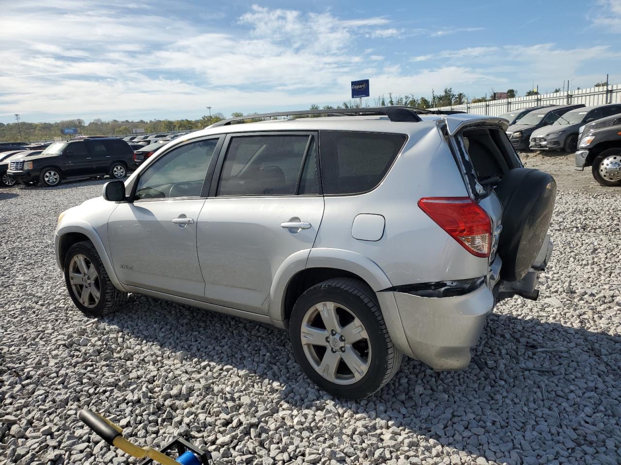 2008 Toyota RAV 4 VIN JTMBD32V086070887 Copart auction photo, rear end damage thumbnail 2