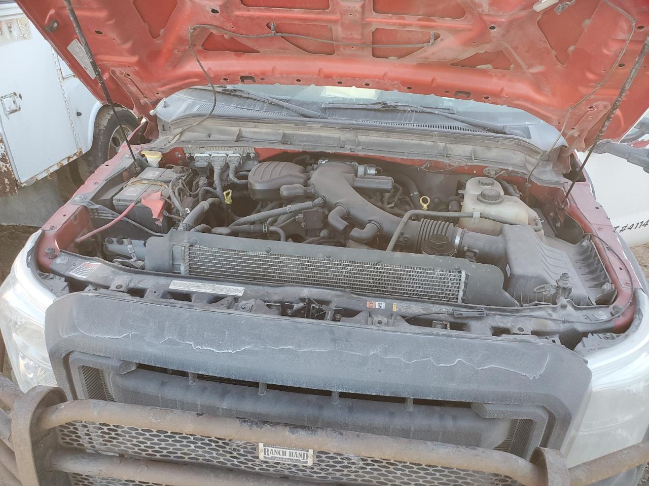 2015 Ford F450 VIN 1FD0W4GY0FED29385 Copart auction photo, normal wear / hail damage thumbnail 11