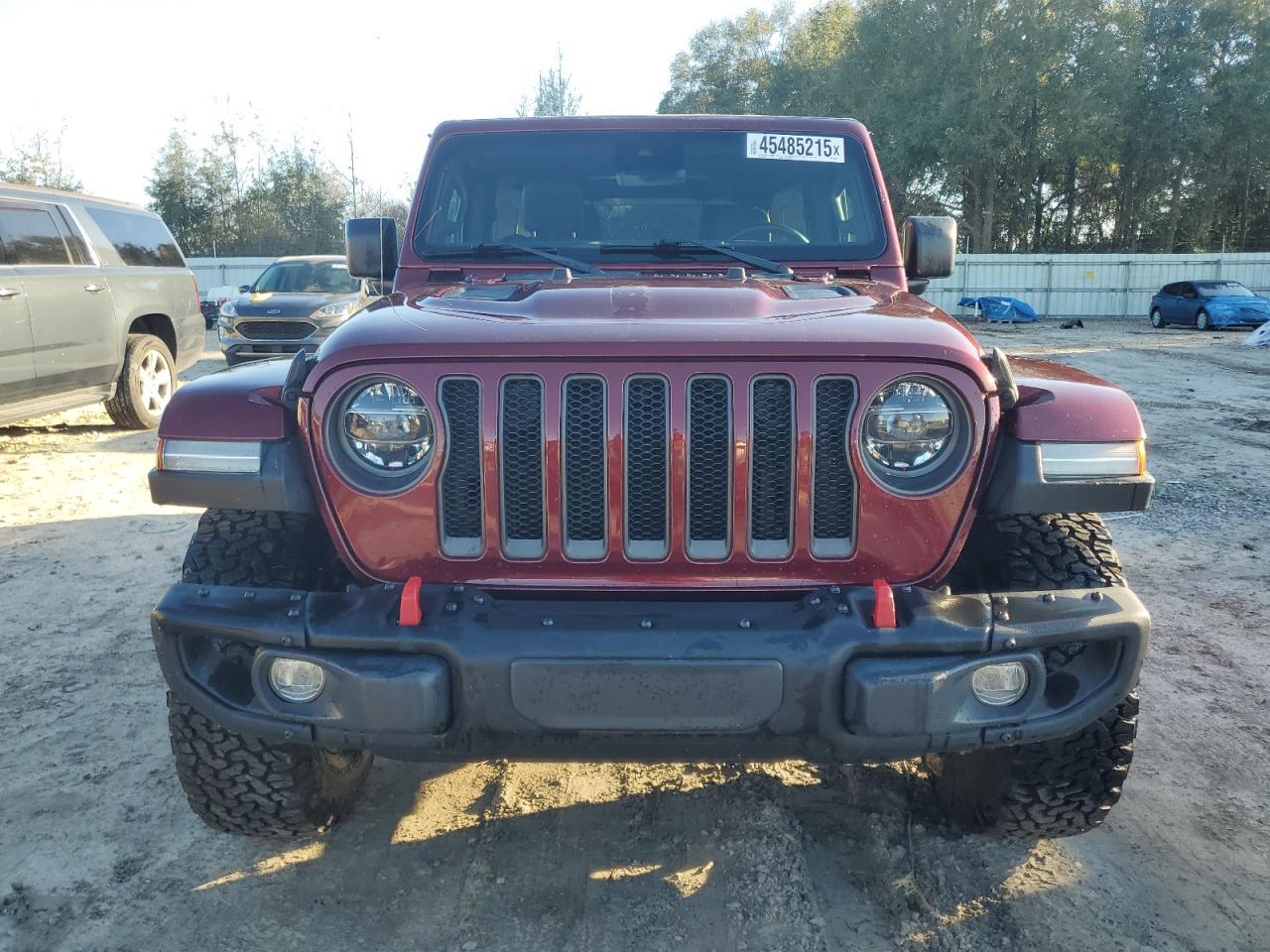 2021 Jeep Wrangler VIN 1C4HJXFG4MW762618 Copart auction photo, side damage thumbnail 5