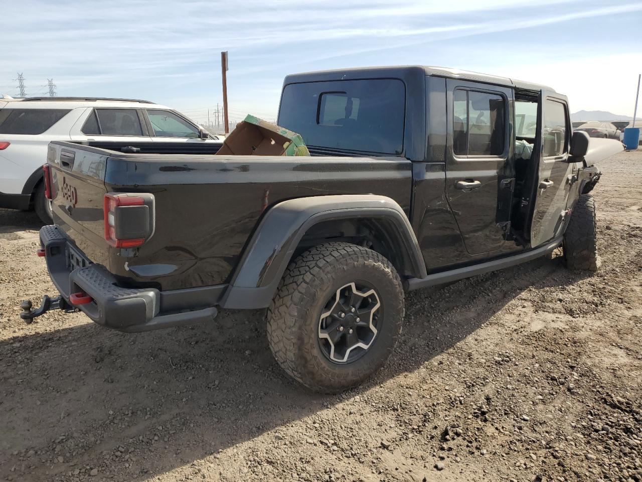2020 Jeep Gladiator VIN 1C6JJTBG6LL102832 Copart auction photo, front end damage thumbnail 3