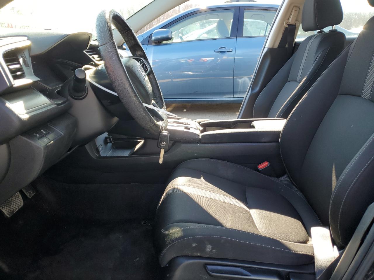 2019 Honda Civic VIN 2HGFC2F69KH545378 Copart auction photo, water/flood / side damage thumbnail 7