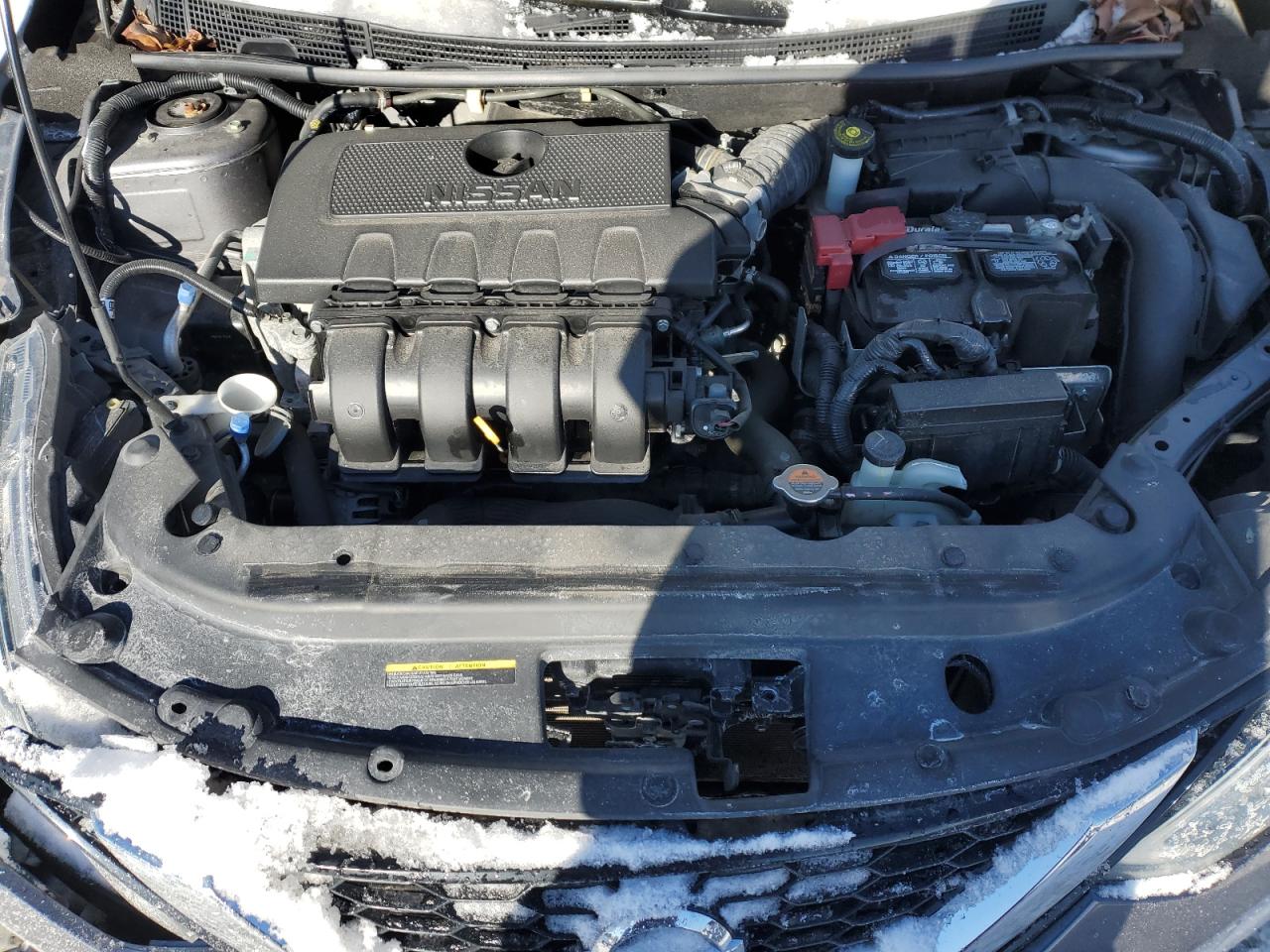 2016 Nissan Sentra VIN 3N1AB7AP3GY298288 Copart auction photo, side / front end damage thumbnail 11