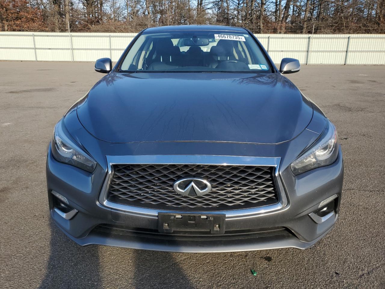 2018 Infiniti Q50 VIN JN1EV7ARXJM610529 Copart auction photo, undercarriage / mechanical damage thumbnail 5