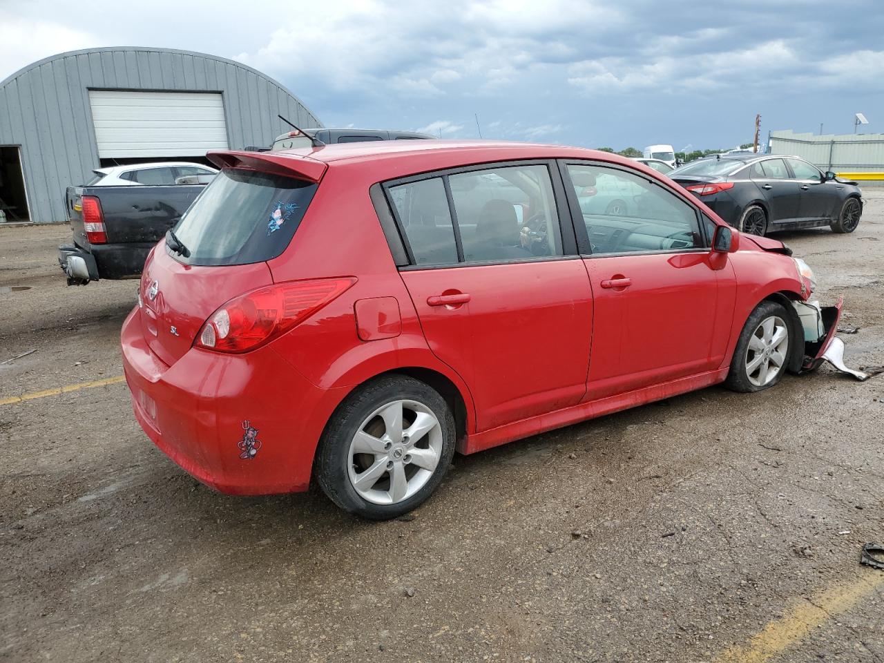 2012 Nissan Versa VIN 3N1BC1CP9CK298157 Copart auction photo, front end damage thumbnail 3