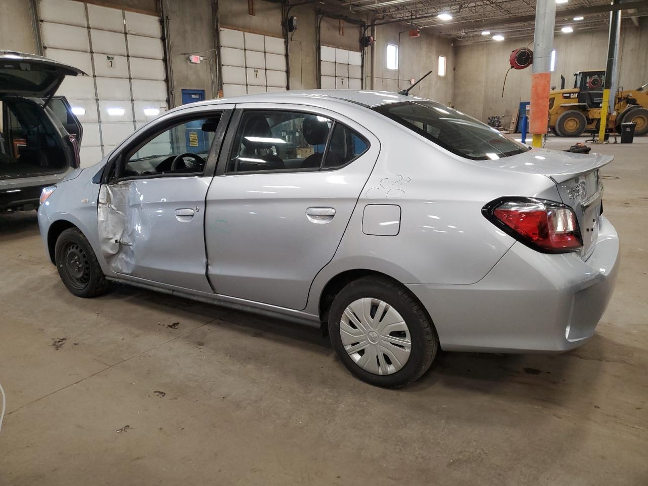 2022 Mitsubishi Mirage VIN ML32FUFJ7NHF02713 Copart auction photo, side damage thumbnail 2