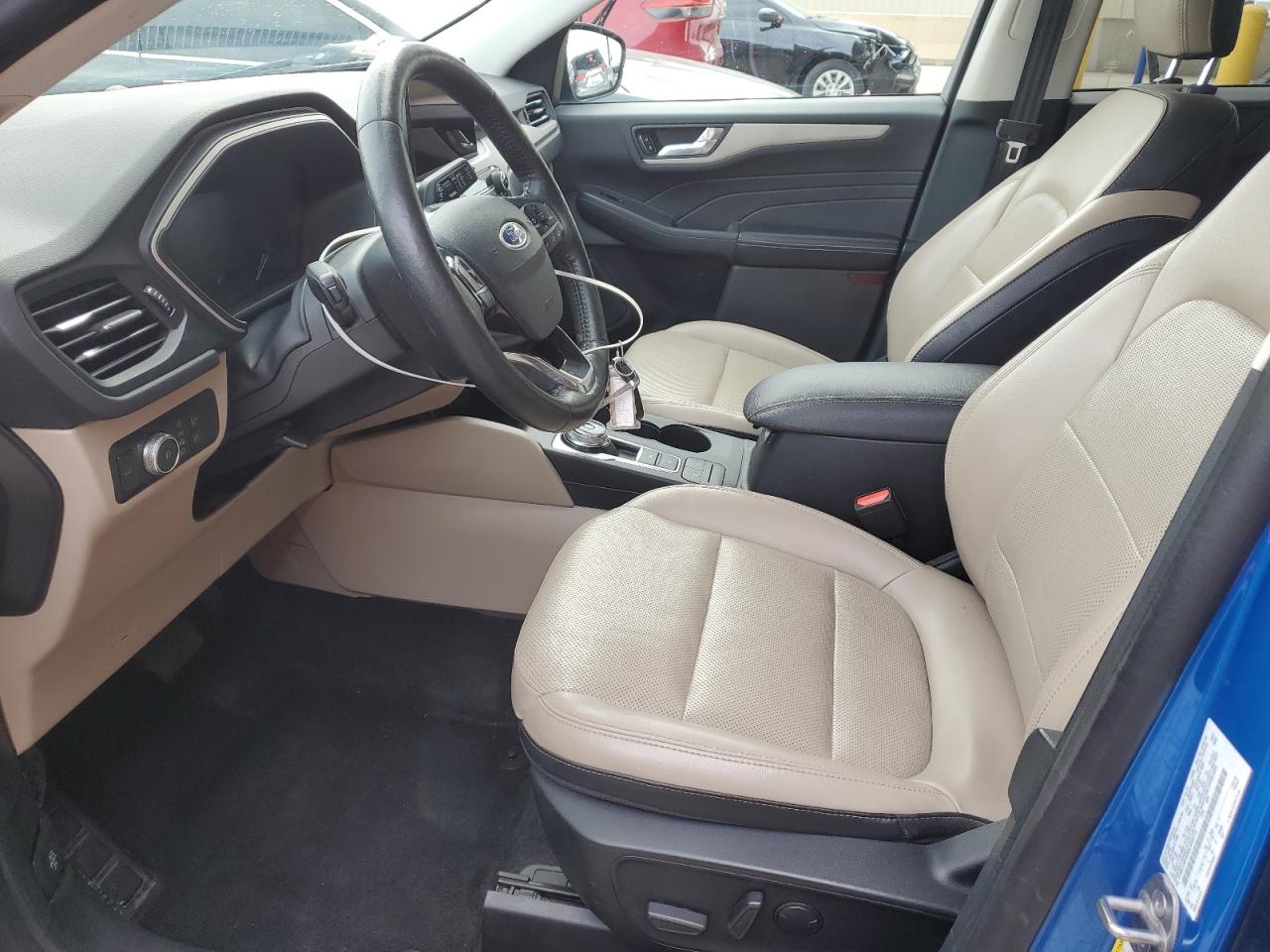 2021 Ford Escape VIN 1FMCU9H60MUA65715 Copart auction photo, mechanical damage thumbnail 7