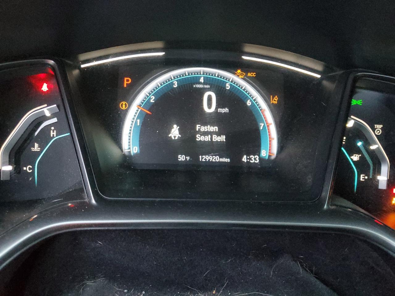 2019 Honda Civic VIN SHHFK7H66KU412917 Copart auction photo, front end damage thumbnail 9