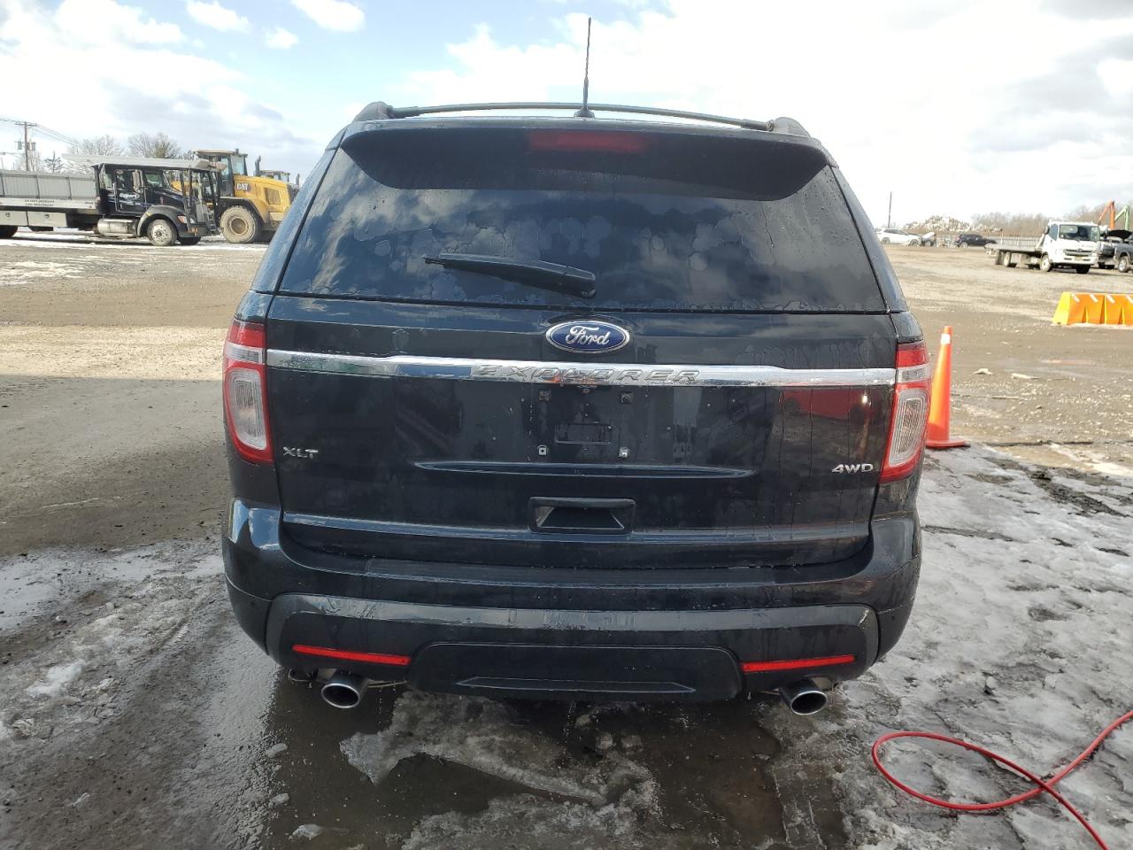 2014 Ford Explorer VIN 1FM5K8D84EGA25654 Copart auction photo, front end damage thumbnail 6