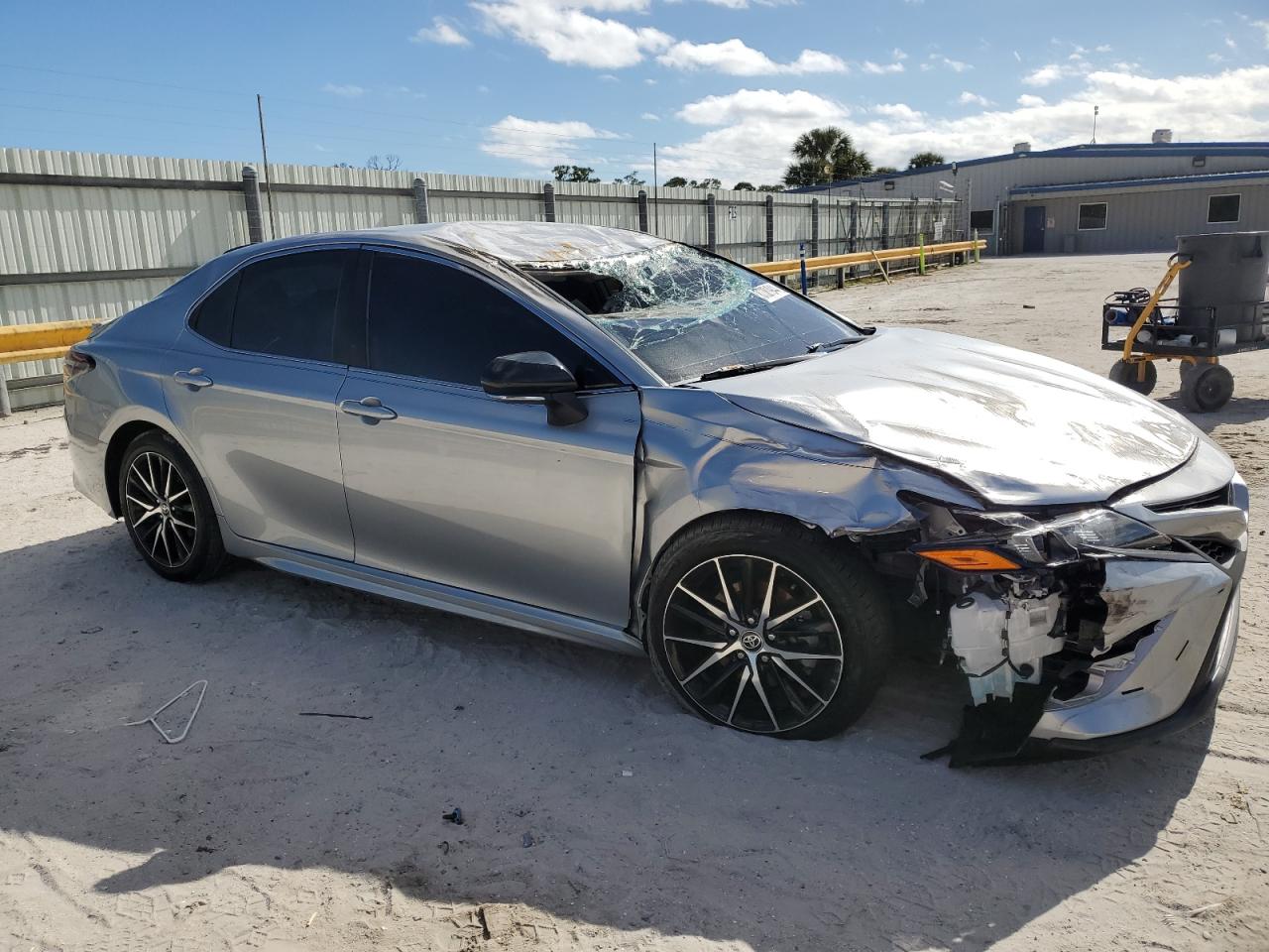 2023 Toyota Camry VIN 4T1T11AK5PU815647 Copart auction photo, all over / minor dent/scratches damage thumbnail 4