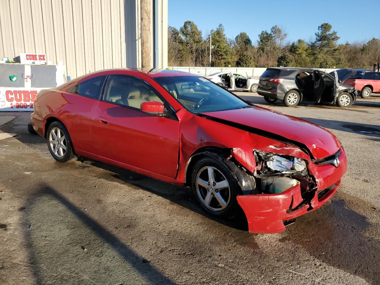 2005 Honda Accord VIN 1HGCM72695A017247 Copart auction photo, front end damage thumbnail 4