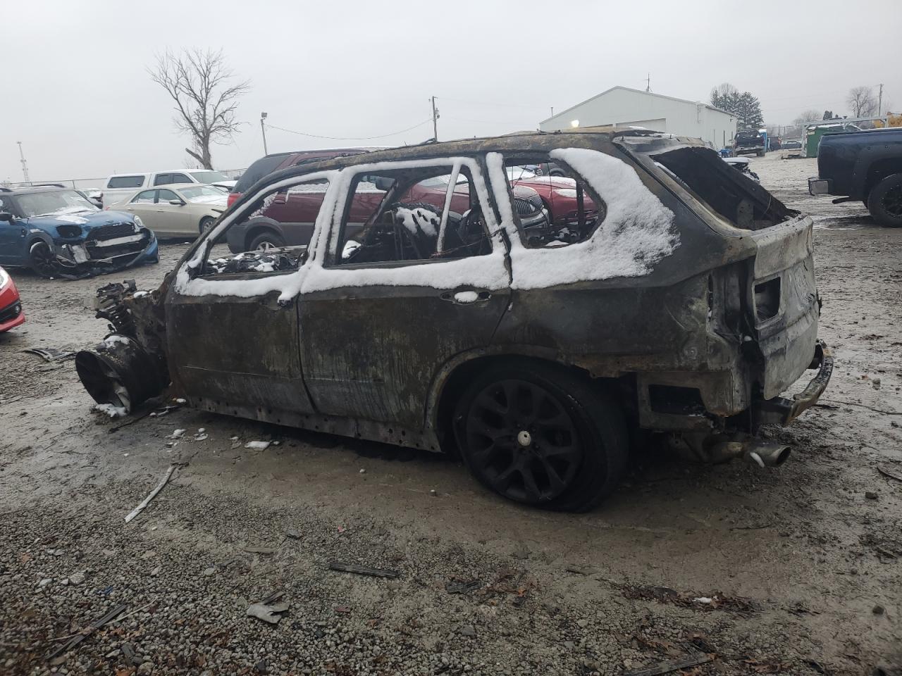 2011 BMW X5 VIN 5UXZV4C5XBL401191 Copart auction photo, burn damage thumbnail 2